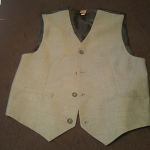 Young boys dress vest